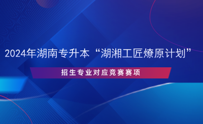 2024年湖南專升本“湖湘工匠燎原計(jì)劃”招生專業(yè)對(duì)應(yīng)競賽賽項(xiàng).png