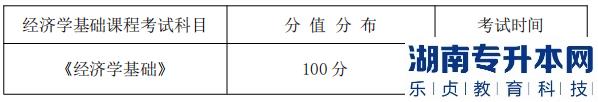 湖南信息學(xué)院專(zhuān)升本考試科目、分值分布及考試時(shí)間