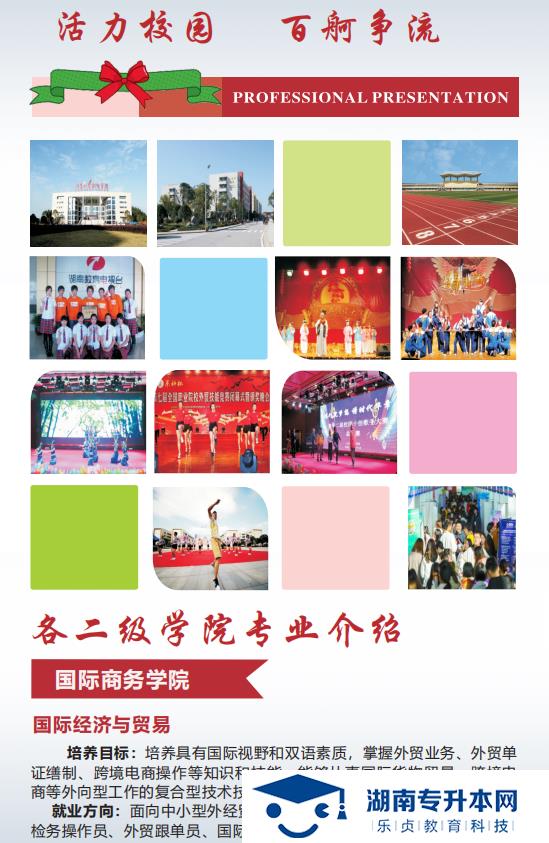 2021年湖南外貿職業(yè)學院招生簡章（普招版）(圖4)