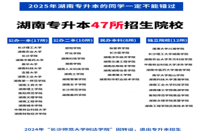 一文帶你了解湖南專升本，報名|備考本文全搞定